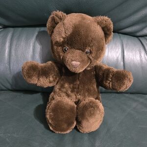 Prestige Toy Corp Brown Bear 10" 1985 Plush Stuffed Animal